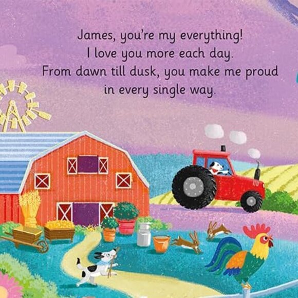 James I Love You, a Bushel and a Peck!: A Sweet Personalized Book for Ki… - Picture 3 of 3